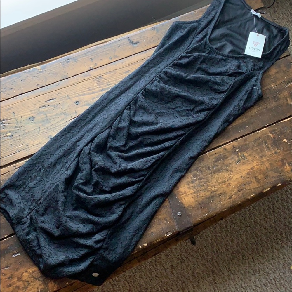 GUESS black lace dress. No tags but never worn